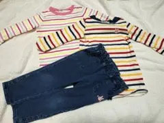 90サイズ　女の子 ホットビスケッツ　3枚セット