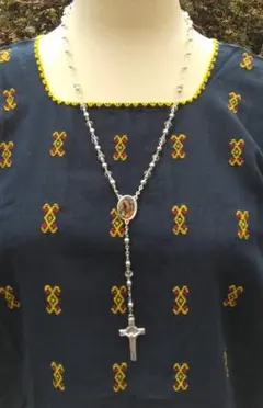 ☆マリア様　ロザリオ　ネックレス☆クリアー