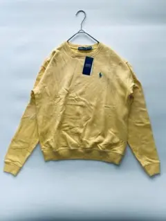 新品タグ付き POLO RALPHLAUREN 現行モデル スウェット イエロー