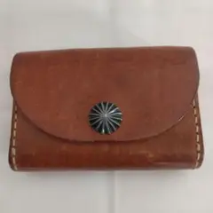 【格安出品】ラッキージョン長財布（美品） LUCKY JOHN ラッキージョン 長財布 ブラウン - 中古財布