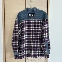 DIESEL デニム チェック柄 ジャケット ユニセックスXSのサムネイル