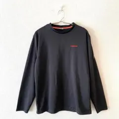 ☆【ヘッド】スポーツウェア Tシャツ 刺繍ロゴ クルーネック 長袖 L