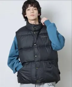タグ付き新品 L.L.Bean ダウンベスト XLサイズ 黒