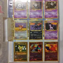 プレミアムファイル3 旧裏 めざめる伝説 計9枚 ポケモンカードneo