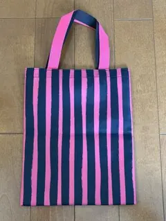 三越 オリジナルバッグ エコバッグ ボーダー　匿名配送のサムネイル