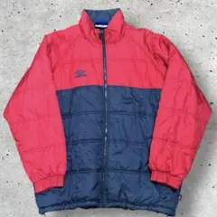 90s umbro ダウンジャケット イングランド代表 ナイロン 中綿 y2k