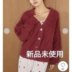 【SALE中！】ジェラートピケ 柄編みカーディガン