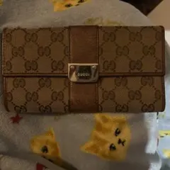 GUCCI GGキャンバス 長財布