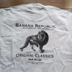希少 90s BANANA REPUBLIC 犬と赤い帽子 Tシャツ - メルカリ