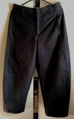 cake様【2025年11月購入】UNIQLOジャージーバレルレッグパンツ L