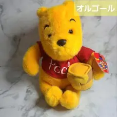 くまのプーさん ぬいぐるみ オルゴール 首降り　ディズニー　レトロ　匿名配送