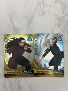NARUTO データカードダス 初代火影 二代目火影 NX-323 NX-324