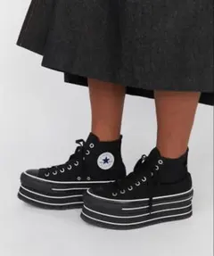 【変え紐付き】converse ALL STAR Ⓡ STAGE HI 韓国