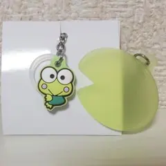 ケロケロケロッピ　サンリオ　ダブルチャームグミ　めじるしアクセサリー　食玩