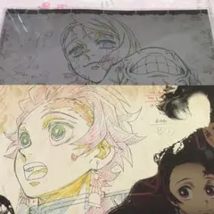 鬼滅の刃 ufotable cafe ランチョンマット　☆  炭治郎　魘夢セット