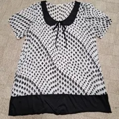 ▣　bitter syrup　葉柄　チュニック　LL