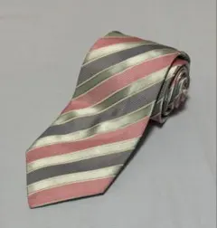 美品 Paul Smith マルチカラーネクタイ シルク100% ポールスミス