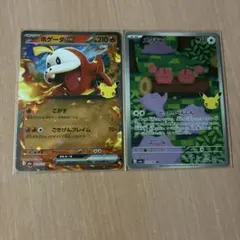 AR ポケモンカード ホゲータex メタモン 2枚セット