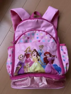 プリンセスキャラクター リュック ピンク