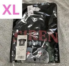 映画 ちいかわ　Tシャツ　セイレーン　WARNING ブラック　XLサイズ