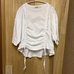 【秋の大感謝祭】niko and... ニコアンドドロスト半袖TシャツホワイトM