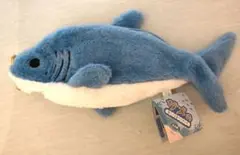 【新品タグ付】ふわふわサメさん　ぬいぐるみ　 ペンポーチ