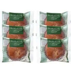 有精卵たっぷりマドレーヌ 6個 スイーツ 洋菓子 菓子 焼き菓子 詰合せ 個包装