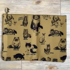 マーブルシュッド　ネコ猫ねこ　ポーチのサムネイル
