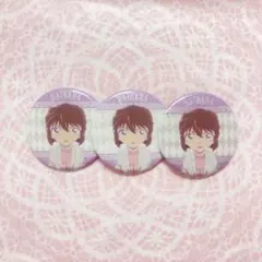 灰原哀 ♥ 名探偵コナン メタリック缶バッジ