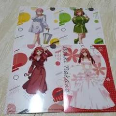 五等分の花嫁 クリアポスターコレクション