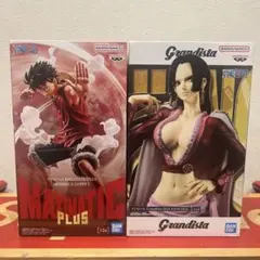 ワンピース フィギュア ルフィ ハンコック セット