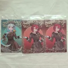 にじさんじ ウエハース メタリックプラカード