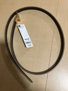 GU リバーシブルベルト 32ベージュ フリーサイズ 新品未使用 タグ付き