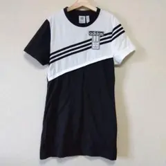 adidas ワンピース アディダス半袖ミニワンピース
