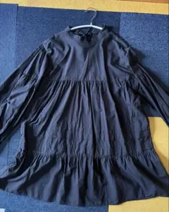 LOWRYS FARM黒ワンピース