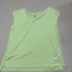 Nike DRI-FIT ライトグリーン タンクトップ M