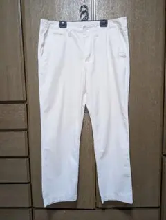 【匿名配送】アイボリー　 チノパン　ウエスト95cm 股下74cm