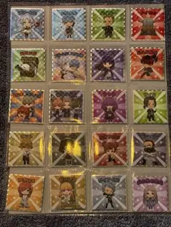 【未使用美品】葬送フリーレンマンチョコシール全20種スリーブ付きフルコンプセット