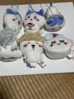 ちいかわ　ハチワレ マスコット 4点プラスモモンガ2点セット