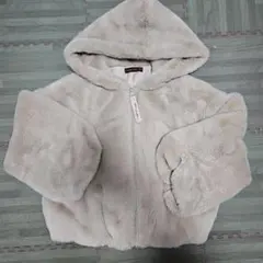 Lovetoxic フード付きファージャケット