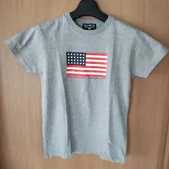 POLO JEANS CO. Ralph Lauren Tシャツグレー国旗柄のサムネイル
