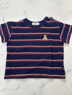 POLO Baby ボーダー 半袖Tシャツ 80cm