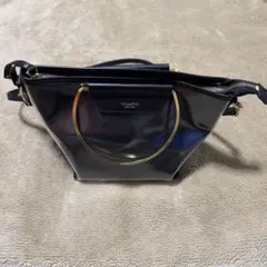VIOLAd'ORO 2wayショルダー ハンドバッグ レザー pvcのサムネイル