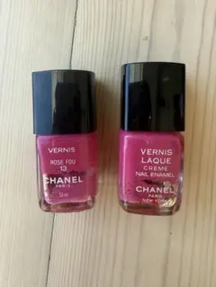 ジャンク品　CHANEL シャネル マニキュア　ポリッシュ　ディスプレイ　ピンク