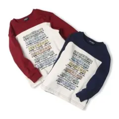 moujonjon JR在来線電車裏毛トレーナー