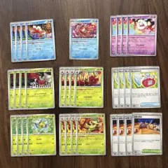 ポケモンカード　まとめ売り　おまつりおんどデッキパーツセット