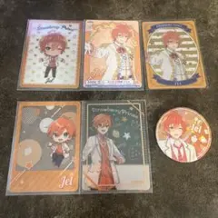 すとぷり　Jel ジェル　カード5枚+缶バッジ1個