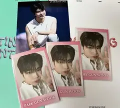 ZB1 ゼベワン ゆらゆらくじ パクゴヌクset 生写真×1 チェキ風カード×3