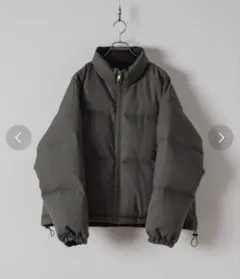 Casper john リバーシブルダウンジャケット