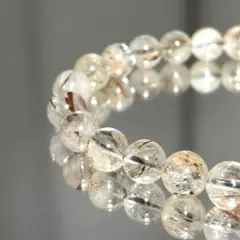 スーパーセブンルチル ✧ 強運・金運 粒8mm 内径15cm 重量15g